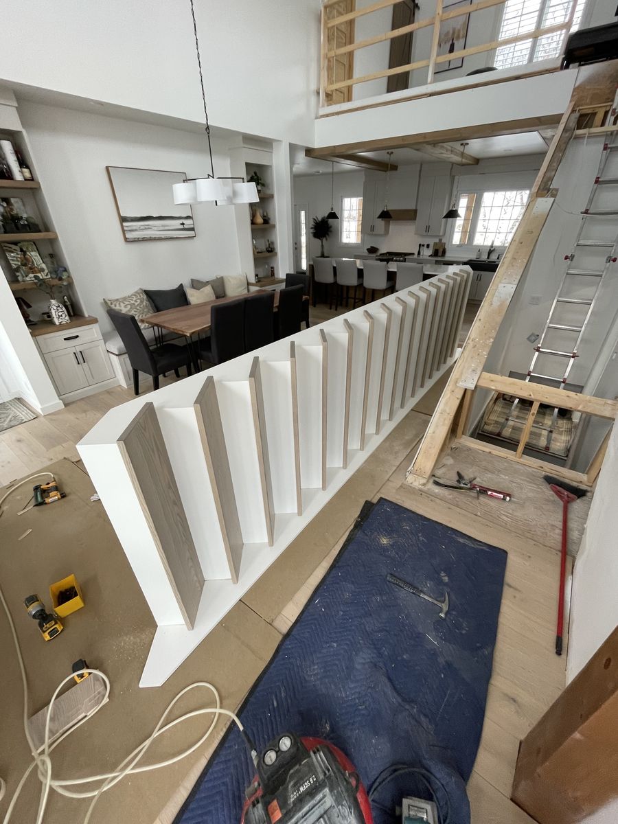 Construcción de interiores de casas de un proyecto de tipo Adiciones del segundo piso cerca de Sherbrooke (Estrie) por Construction Latulippe