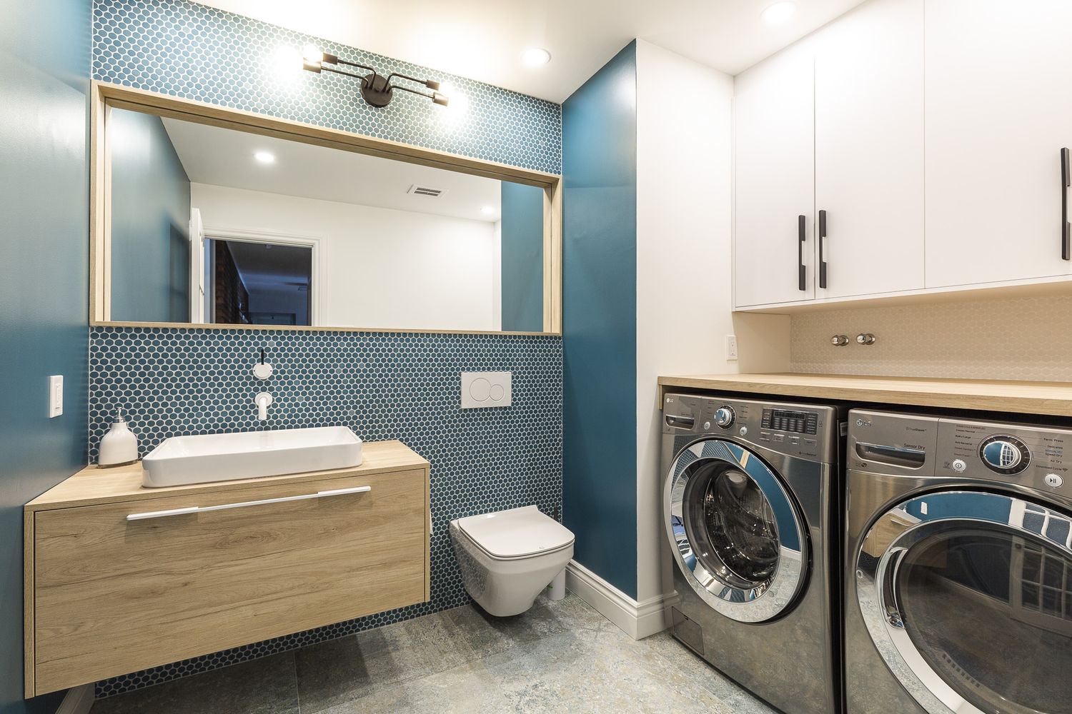 Laundry Room from a Interior Design and Layout project near Montreal (Greater Montreal) by Mara Design