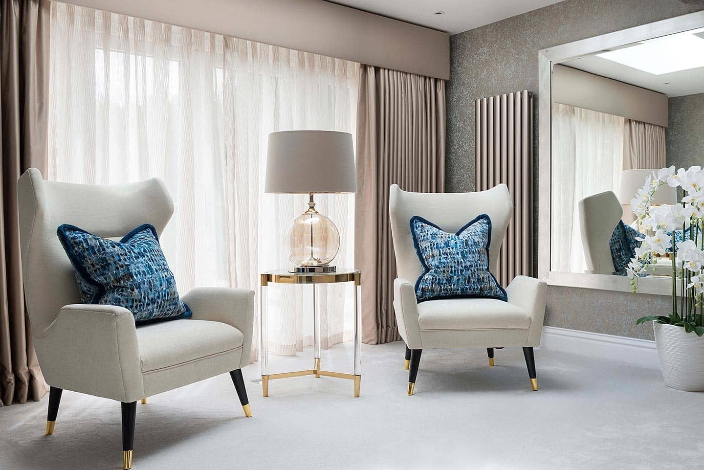 Family Room from a Interior Design and Layout project near New York-Newark-Jersey City by April Hamilton