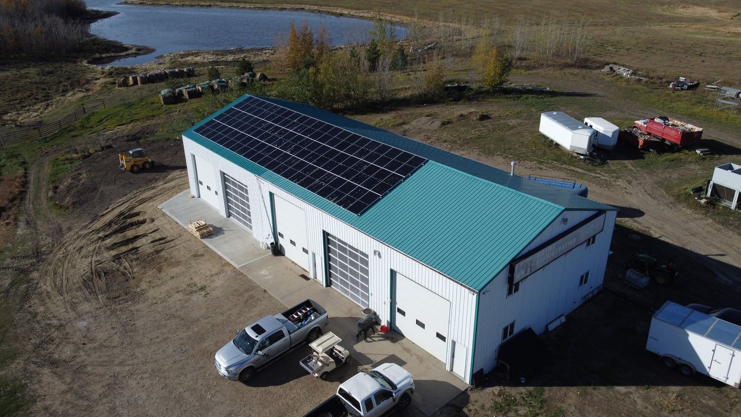  from a Photovoltaic Solar Panels project near Edmonton by Newo