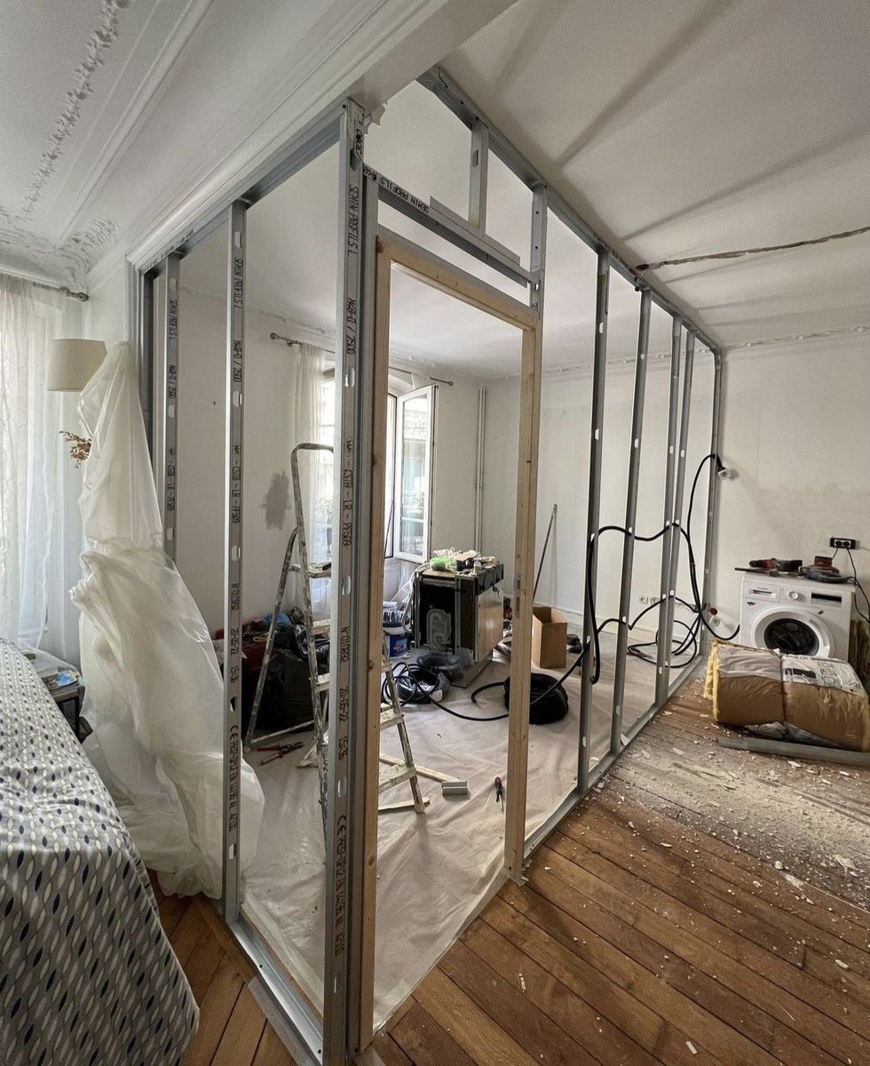 Travaux - Intérieur d'un projet de Cuisines près de Paris (75) de Belmard Batiment