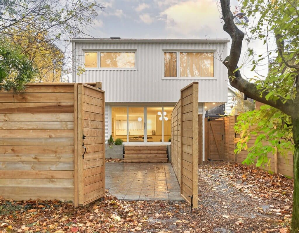 House Exterior from a Accessory Dwelling Units (ADUs) project near Toronto (Greater Toronto) by Lanescape Architecture Inc.