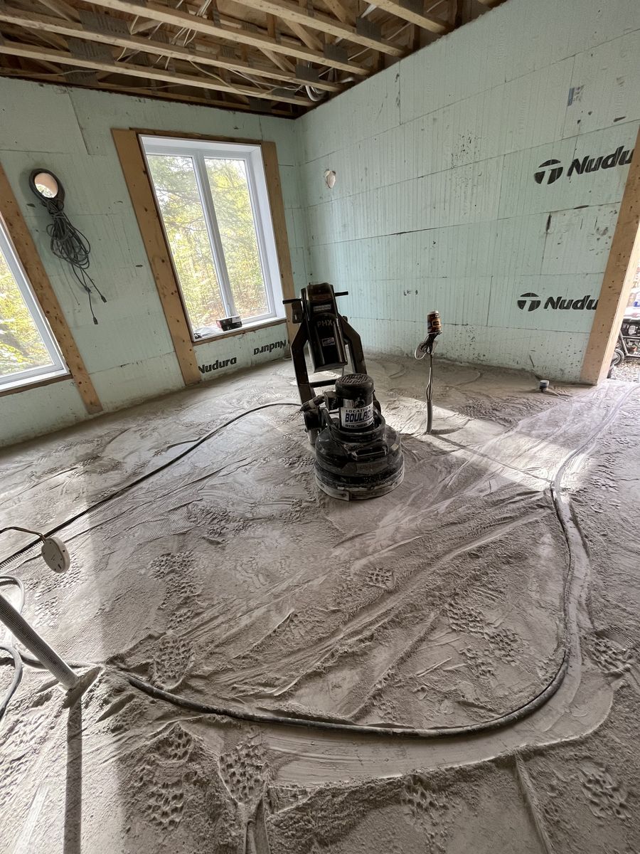 House Construction Interiors from a Single family homes project near Gatineau (Outaouais) by Dsconstruction