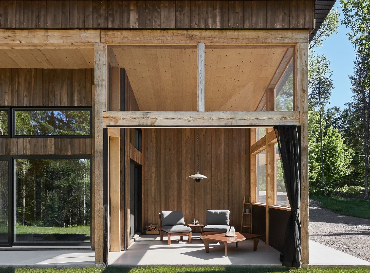  from a Single family homes project near Montreal (Greater Montreal) by Isabelle Garceau, Designer et Technologue en architecture