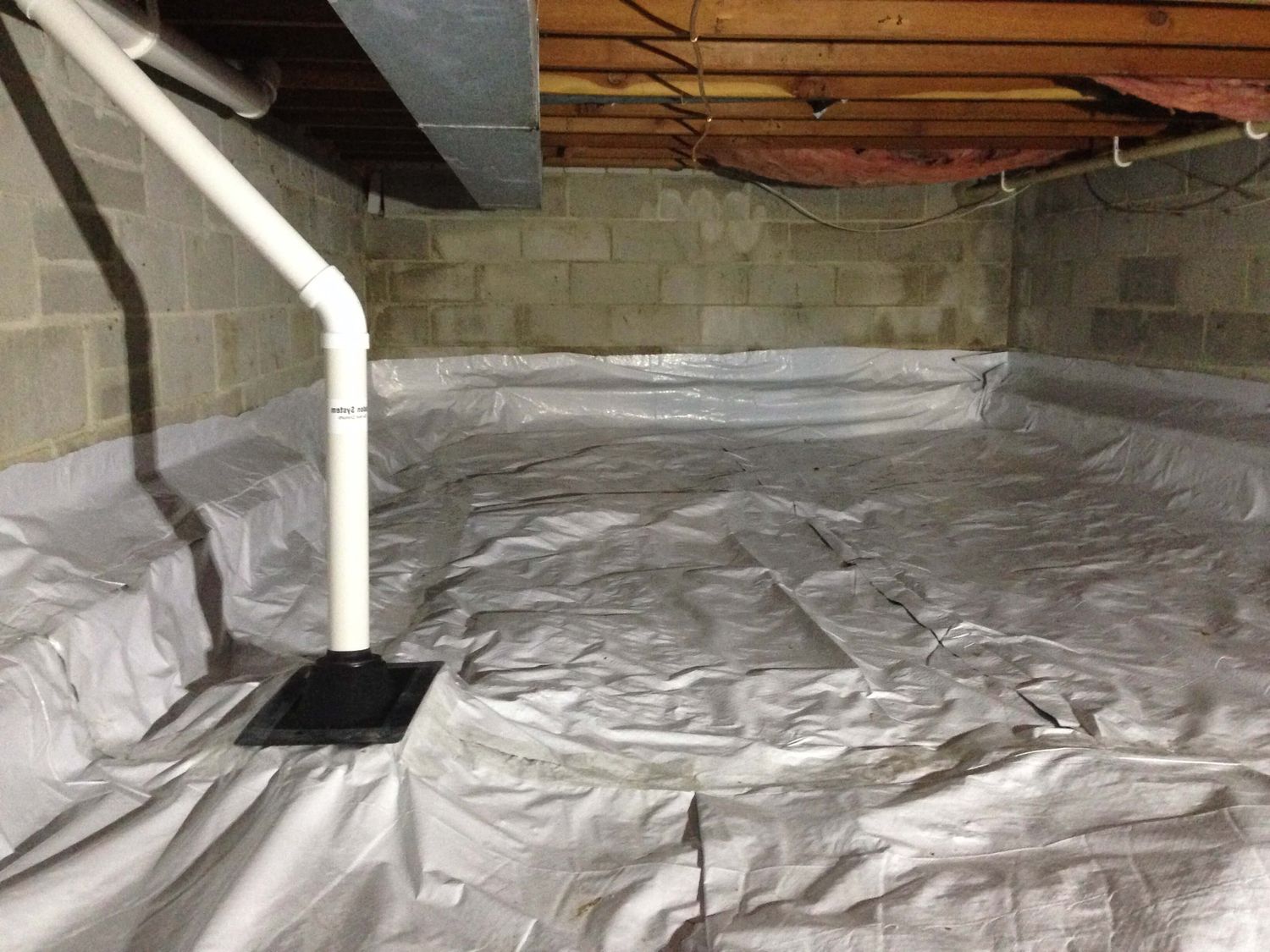 Fondations et vide sanitaires d'un projet de Radon près de Montréal/Laval/Longueuil (Grand Montréal) de Le Groupe Gesfor, Poirier, Pinchin Inc
