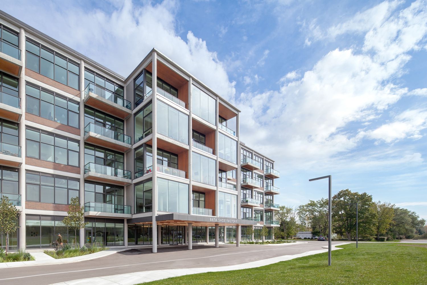 House Exterior from a Multi-family and high-rise Buildings project near Kingston by Dubbeldam Architecture + Design