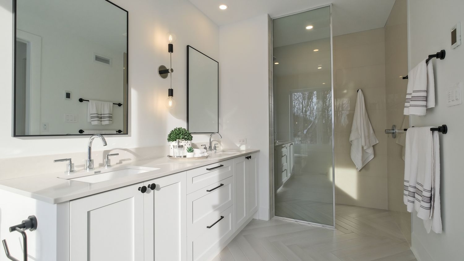 Salle de bain d'un projet de Maisons unifamiliales près de Saint-Jérôme/Blainville (Laurentides) de Les Constructions Raymond et Fils