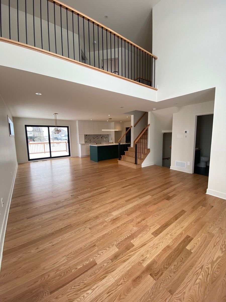 Sala de un proyecto de tipo Viviendas unifamiliares cerca de Granby - Bromont - Cowansville por GAÉTAN SIROIS CONSTRUCTION INC