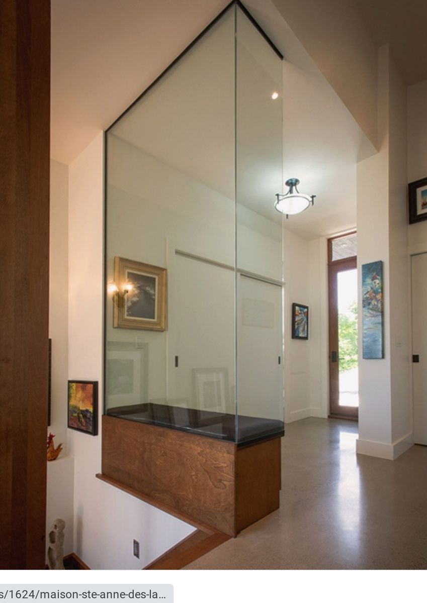 Hall d’entrée d'un projet de Maisons unifamiliales près de Saint-Jérôme/Blainville (Laurentides) de Studio MMA Architecture + Design