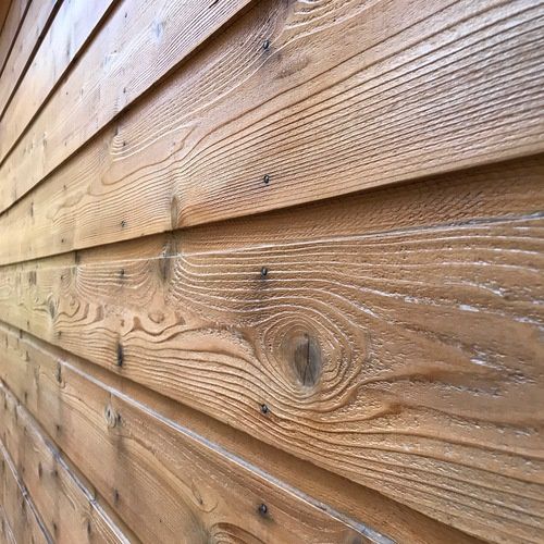 Exterior Finishes from a Outdoor wood Treatment project near Quebec City - Levis by Prato-Verde, Natural Wood Finishing Oils