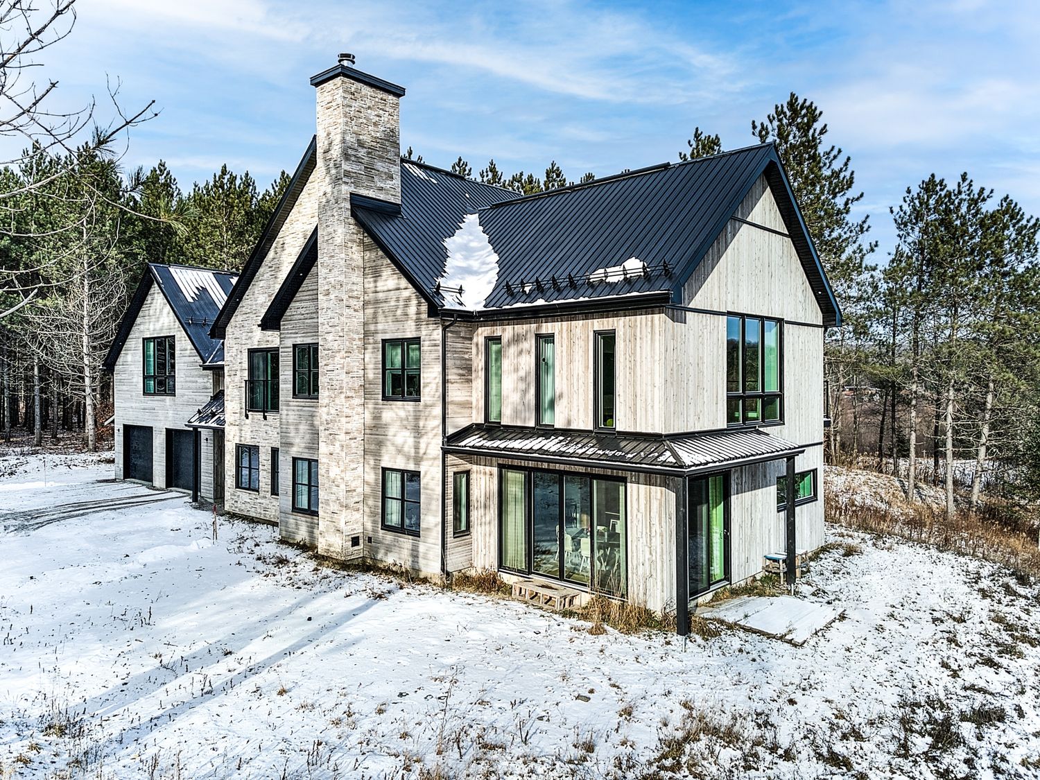 House Exterior from a Single family homes project near Sherbrooke (Estrie) by Belvedair