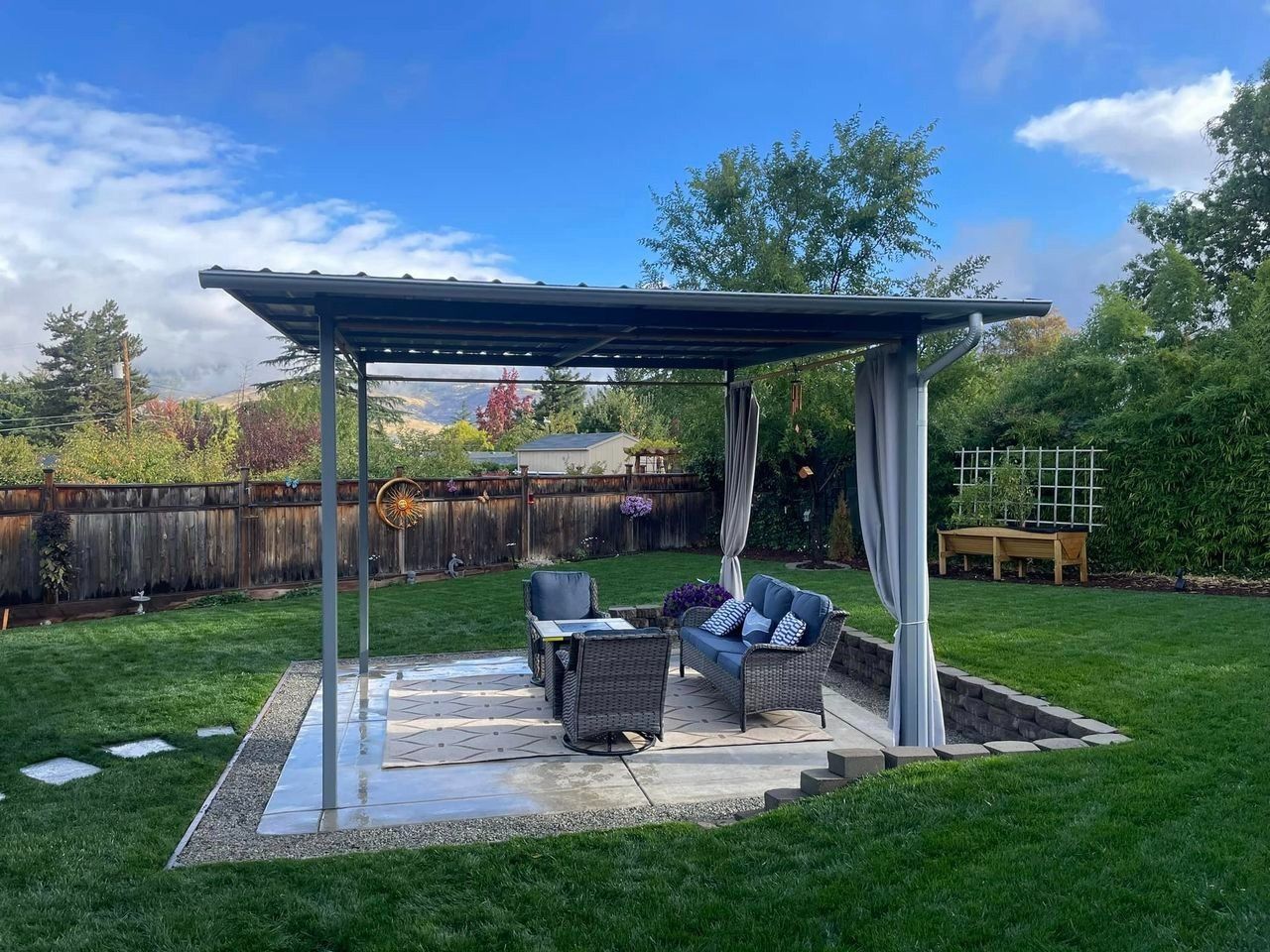  d'un projet de Patios, Pergolas et Gazebos près de Medford de Walls of Time Builders