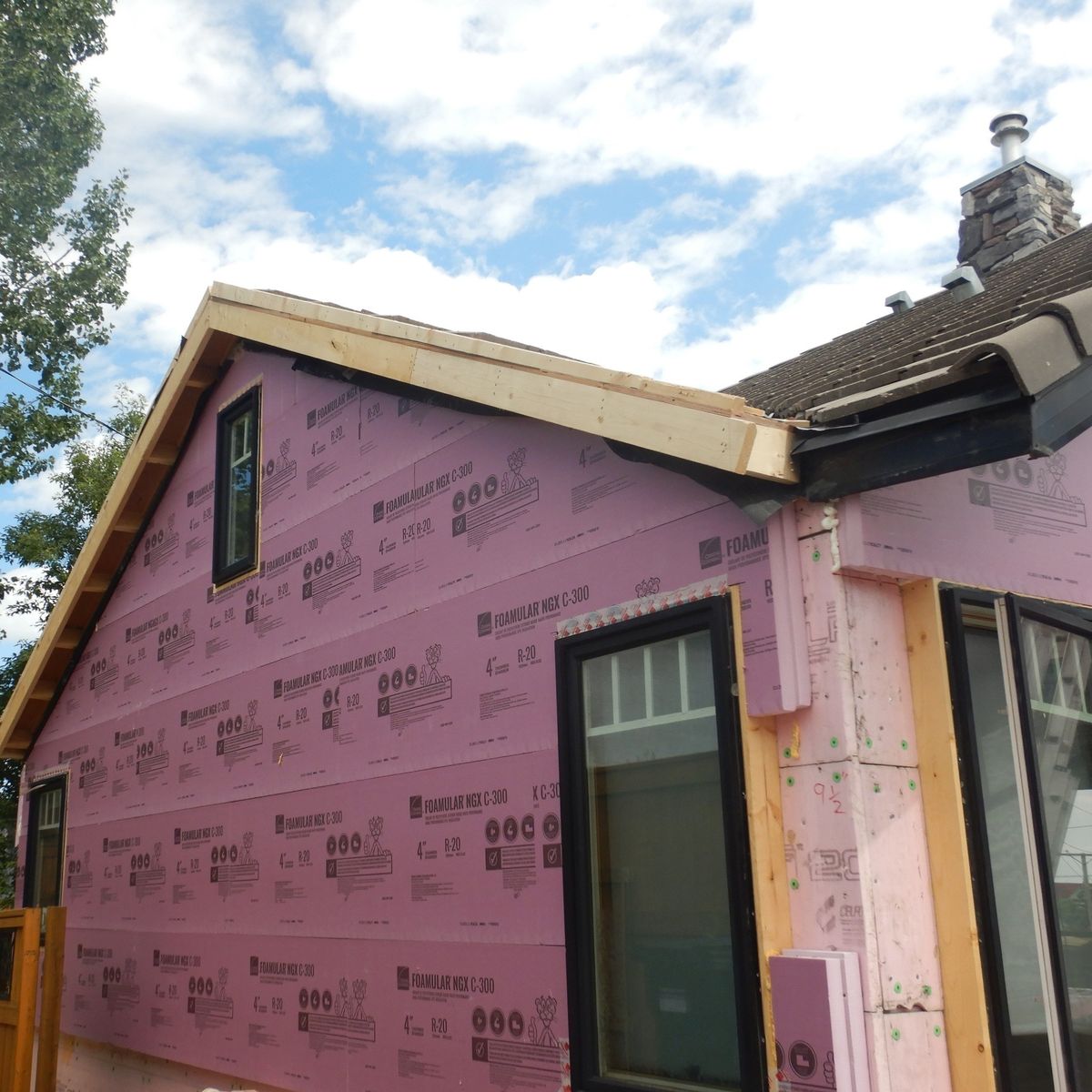 Construcción de exteriores de casas de un proyecto de tipo Viviendas unifamiliares cerca de Calgary por 4 Elements Integrated Design LTD.