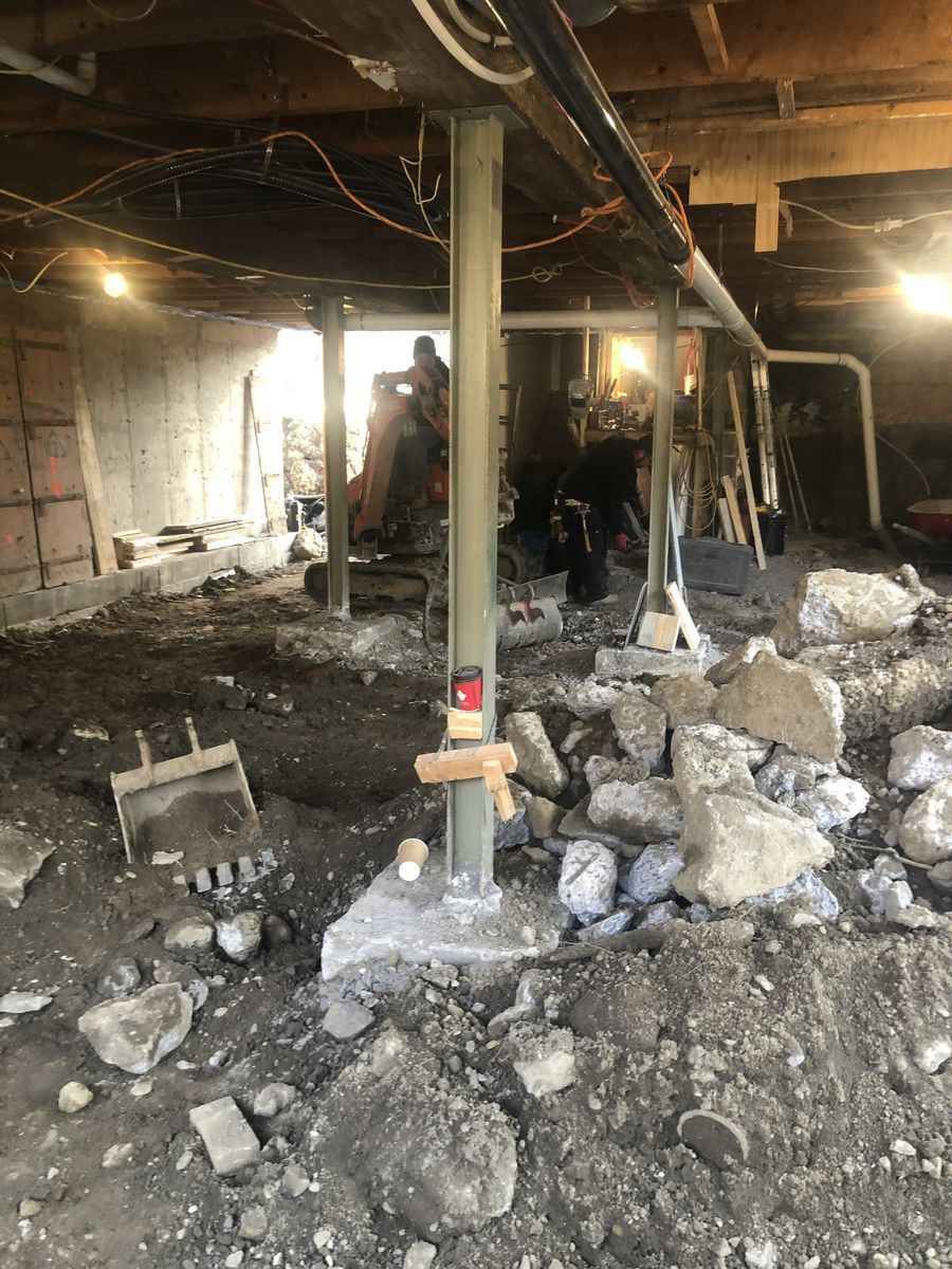 Foundations & Crawlspaces from a Single family homes project near Montreal (Greater Montreal) by Les Constructions du Patrimoine J.S. INC.