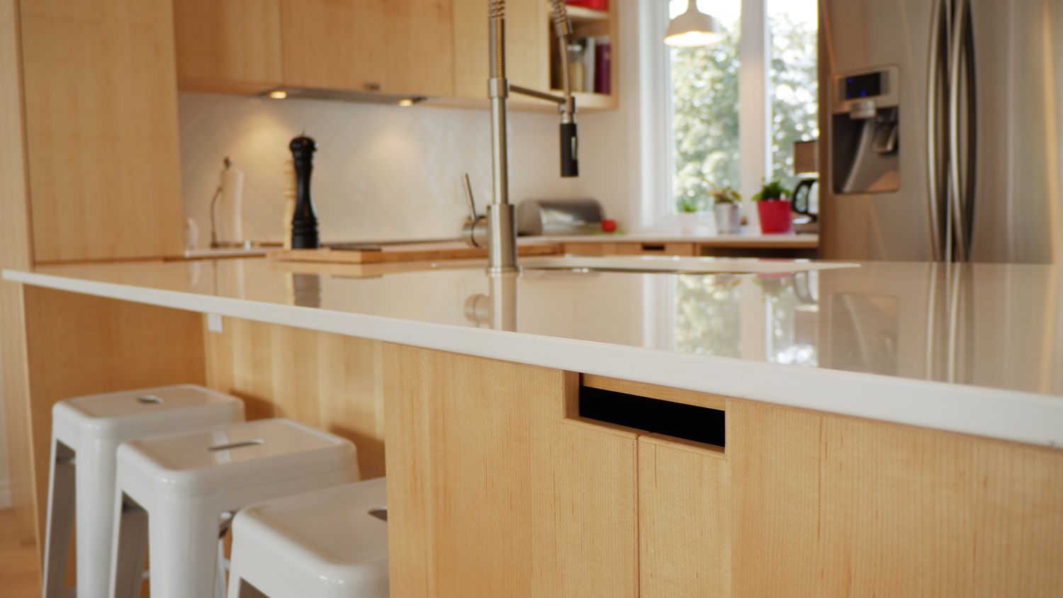 Kitchen from a Kitchens project near Montreal (Greater Montreal) by À l' Aube - Design Studio & Kitchen Specialist