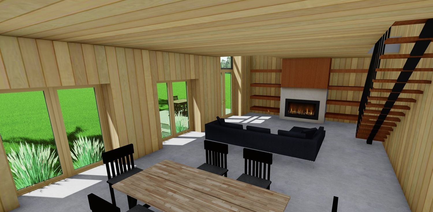3D Rendering from a 3D modelings and renderings project  by Plan Éco-conception
