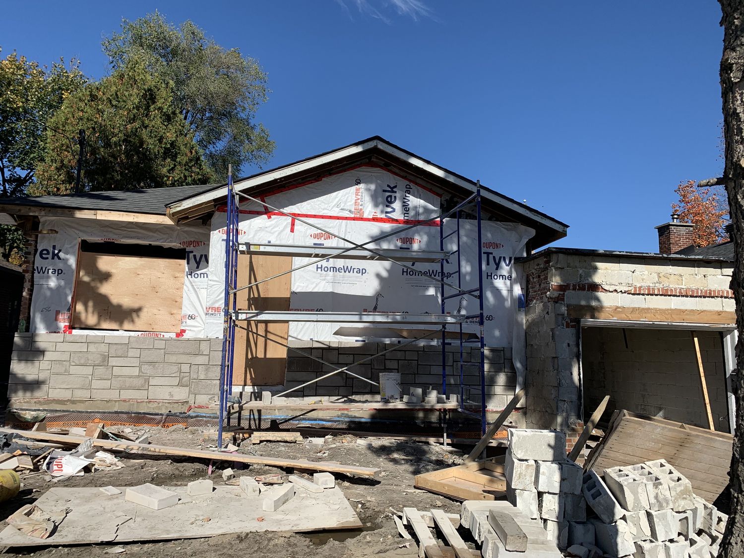 House Construction Exteriors from a Single family homes project near Montreal (Greater Montreal) by psb