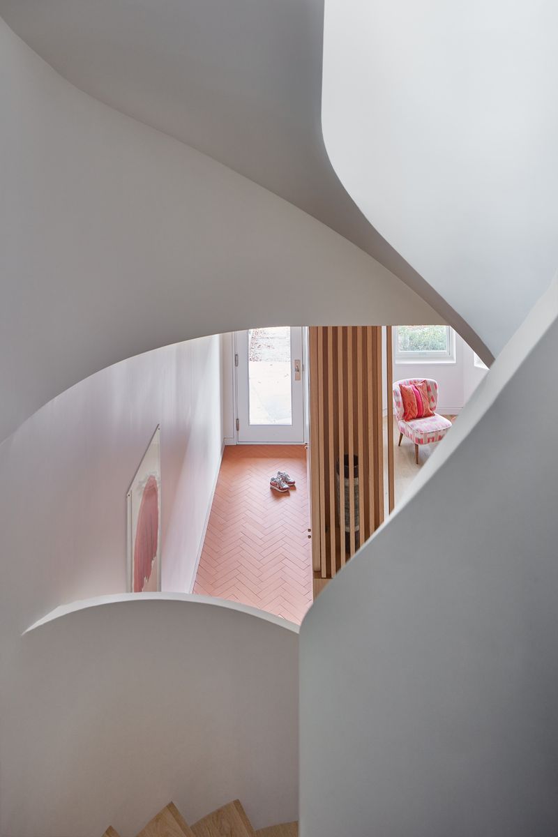Entry Hall from a Home extensions project near Toronto (Greater Toronto) by Dubbeldam Architecture + Design