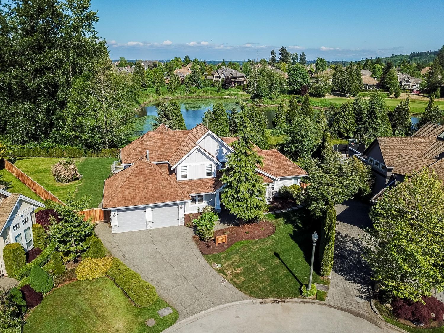 Aerial view from a Single family homes project near Vancouver (Greater Vancouver) by Ryder Creek Homes