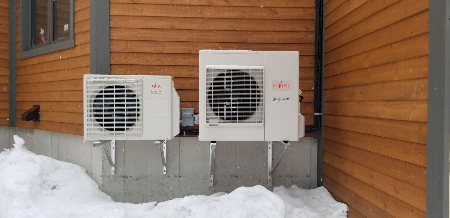 Instalaciones mecánicas de un proyecto de tipo Bombas de calor cerca de Gatineau (Outaouais) por Réfrigération RoxTone