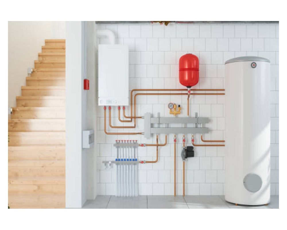 Building mechanicals from a Hot water boilers project near London by MML Plumbing Ltd