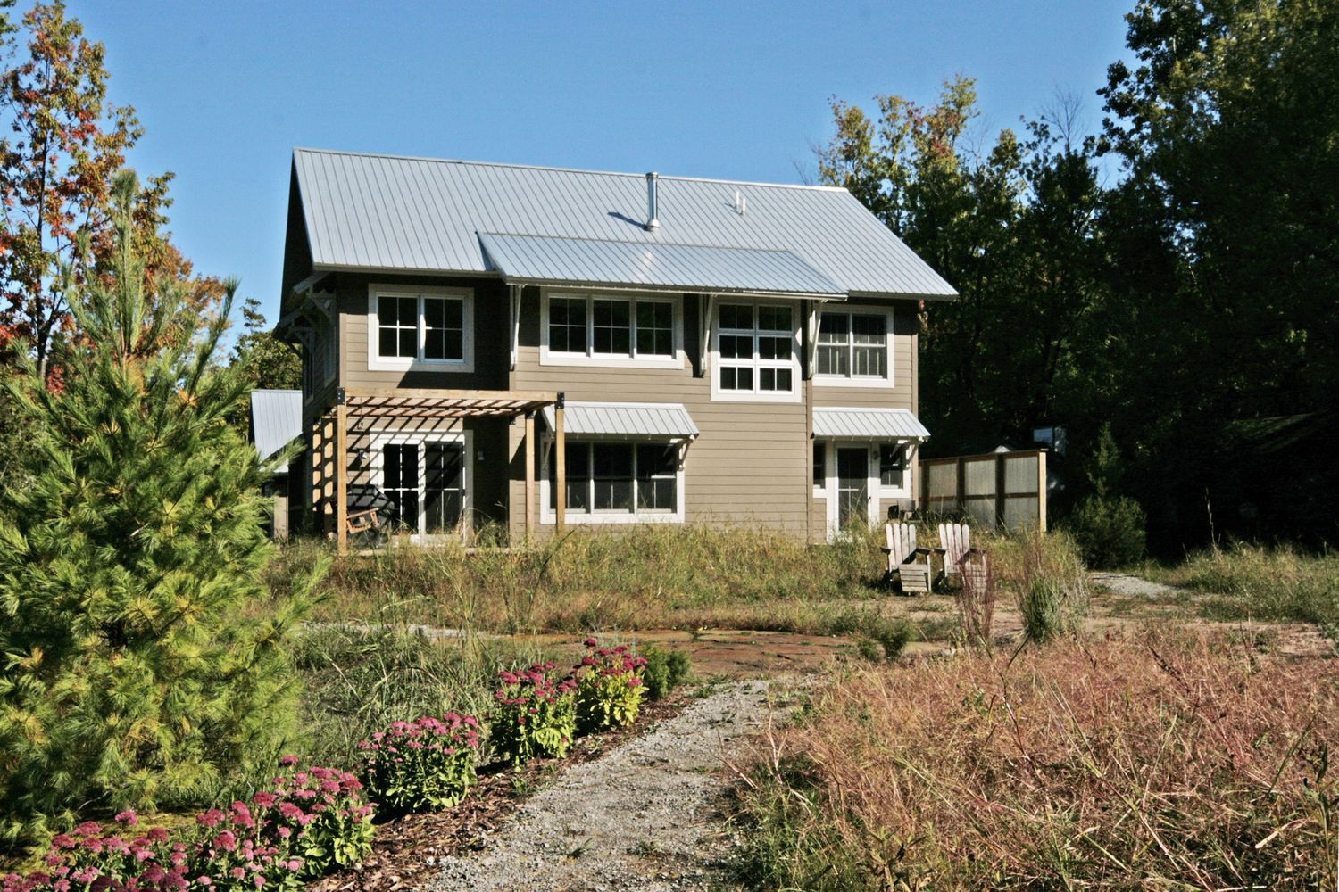 Façade avant d'un projet de Aménagement du territoire rural et régional près de Grand Rapids de Image Design, LLC