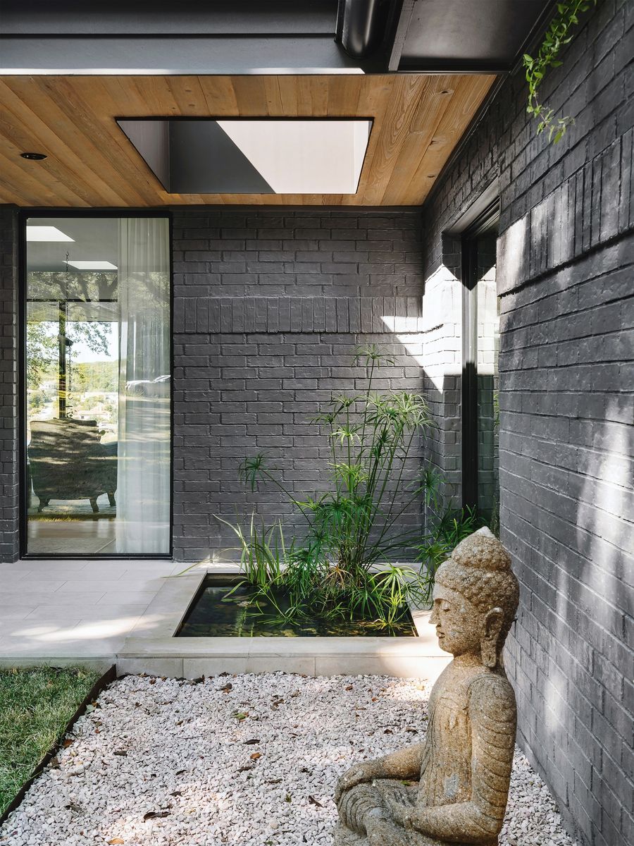 Jardin potager d'un projet de Maisons unifamiliales près de Austin de Clark Richardson Architects