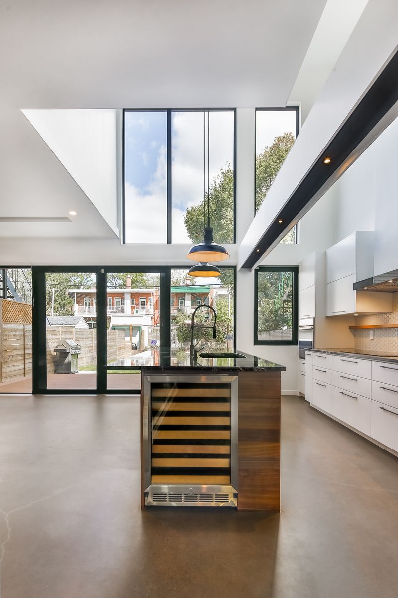 Cocina de un proyecto de tipo Viviendas unifamiliares  por Atelier Tautem