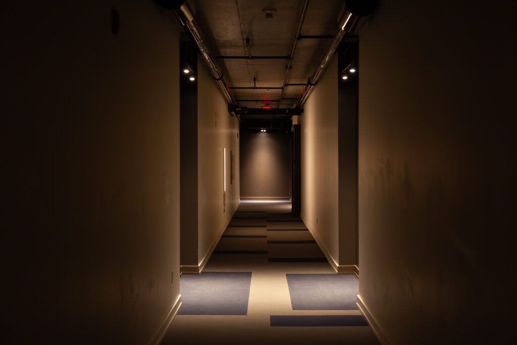 Hall from a Interior Design and Layout project near Montreal (Greater Montreal) by Zaraté Lavigne Architectes