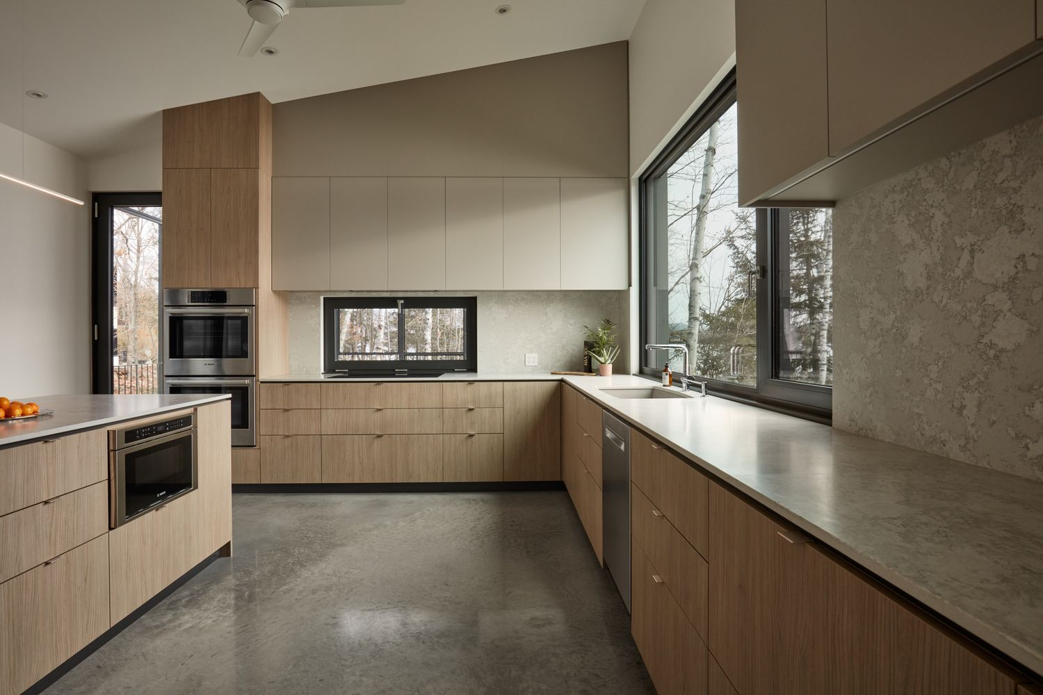 Kitchen from a Single family homes project near Montreal (Greater Montreal) by GHOCHE ARCHITECTE