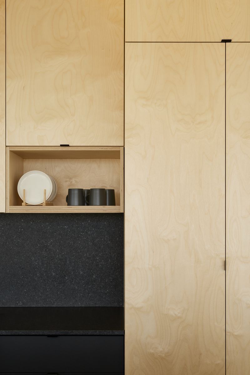 Cuisine d'un projet de Maisons unifamiliales près de Granby/Bromont/Cowansville (Estrie) de Écorce architecture écologique