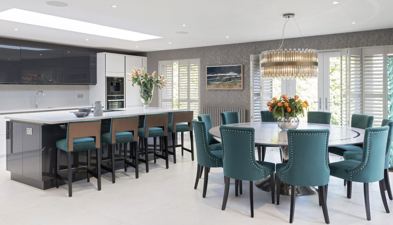 Kitchen from a Interior Design and Layout project near New York-Newark-Jersey City by April Hamilton
