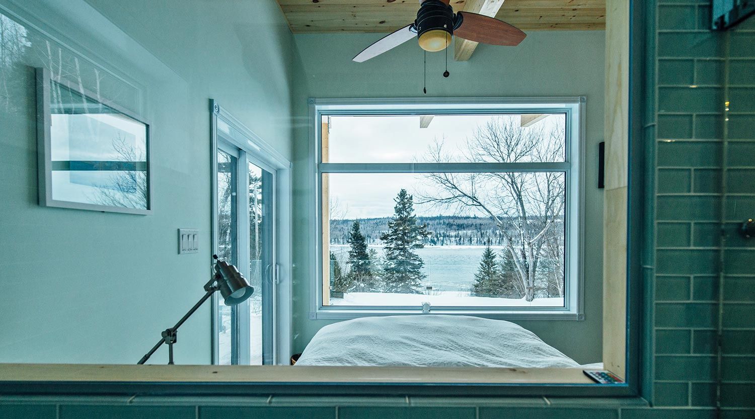 Salle de bain d'un projet de Maisons unifamiliales près de Saguenay/Lac-Saint-Jean de Le Mur Porteur | Coopérative de travail