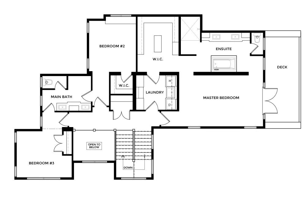 Plano de Planta de un proyecto de tipo Casas Prefabricadas y modulares cerca de Kelowna - Okanagan por Freeport