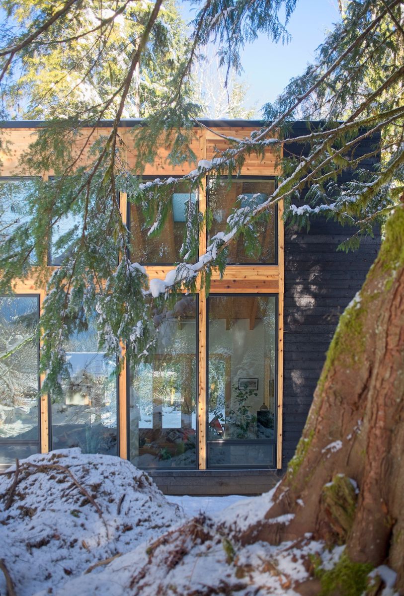 Façade avant d'un projet de Revêtement et parement extérieur près de Seattle - Tacoma - Olympia de Northwest Shou Sugi Ban, LLC