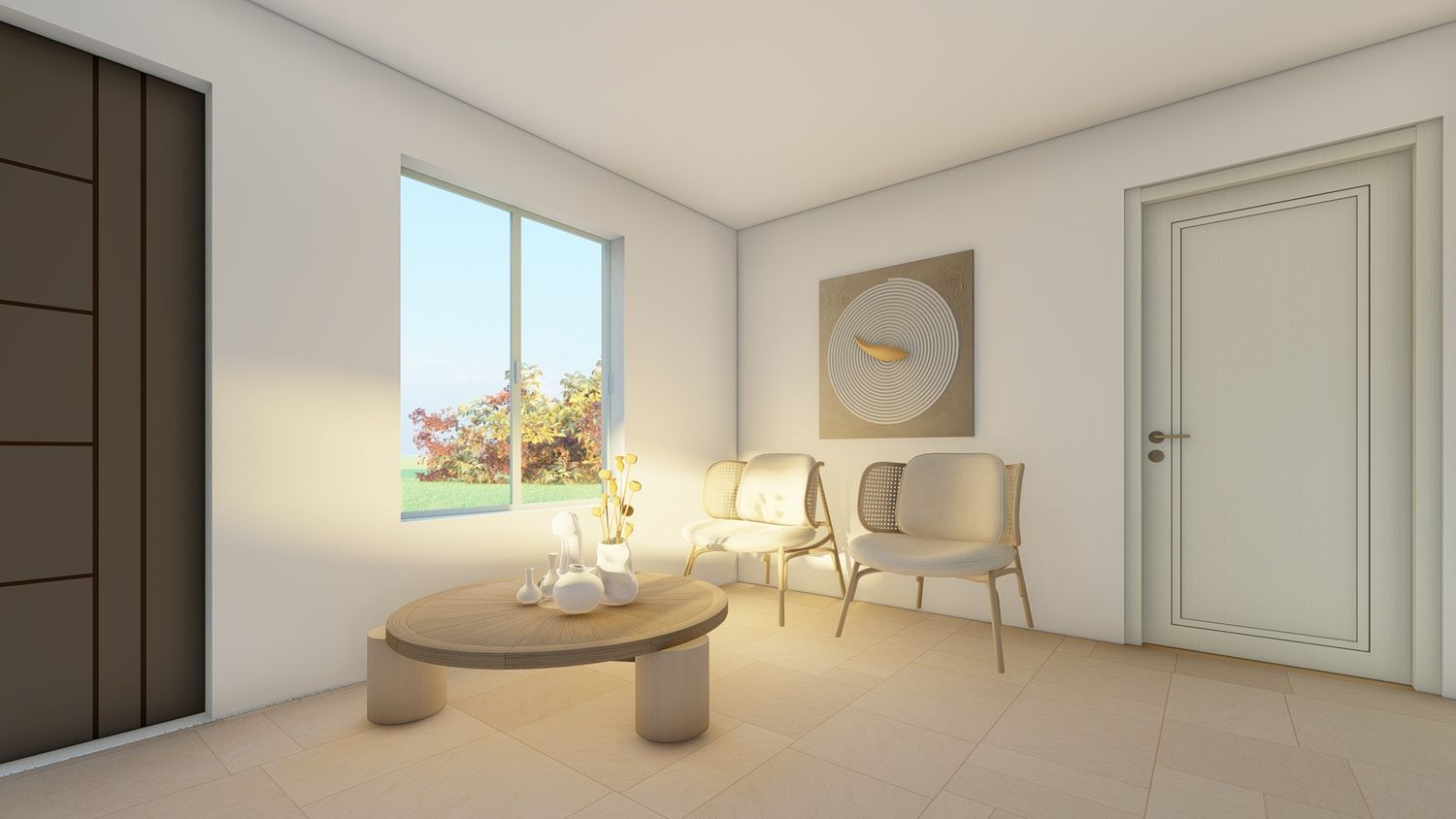 3D Rendering from a Accessory Dwelling Units (ADUs) project near San Diego by California Modulars
