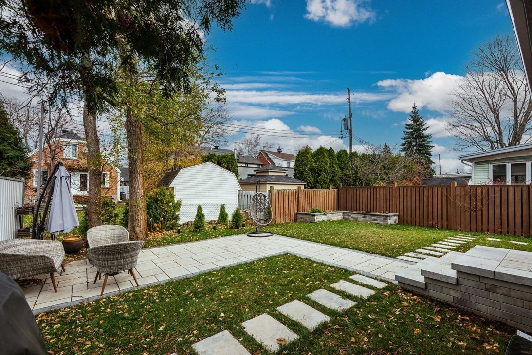 Backyard from a Single family homes project near Montreal (Greater Montreal) by psb