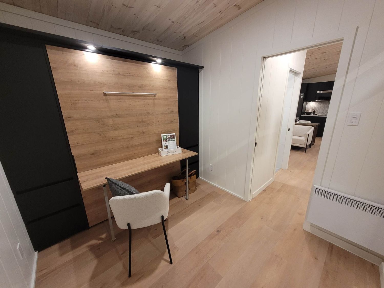 Home Office from a Accessory Dwelling Units (ADUs) project near Montreal (Greater Montreal) by Ilo Tiny Homes