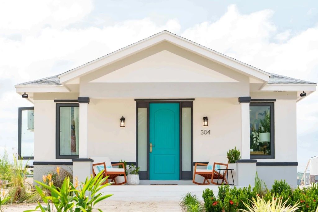 House Exterior from a Single family homes project near El Centro (Imperial County) by Partanna Global, Inc