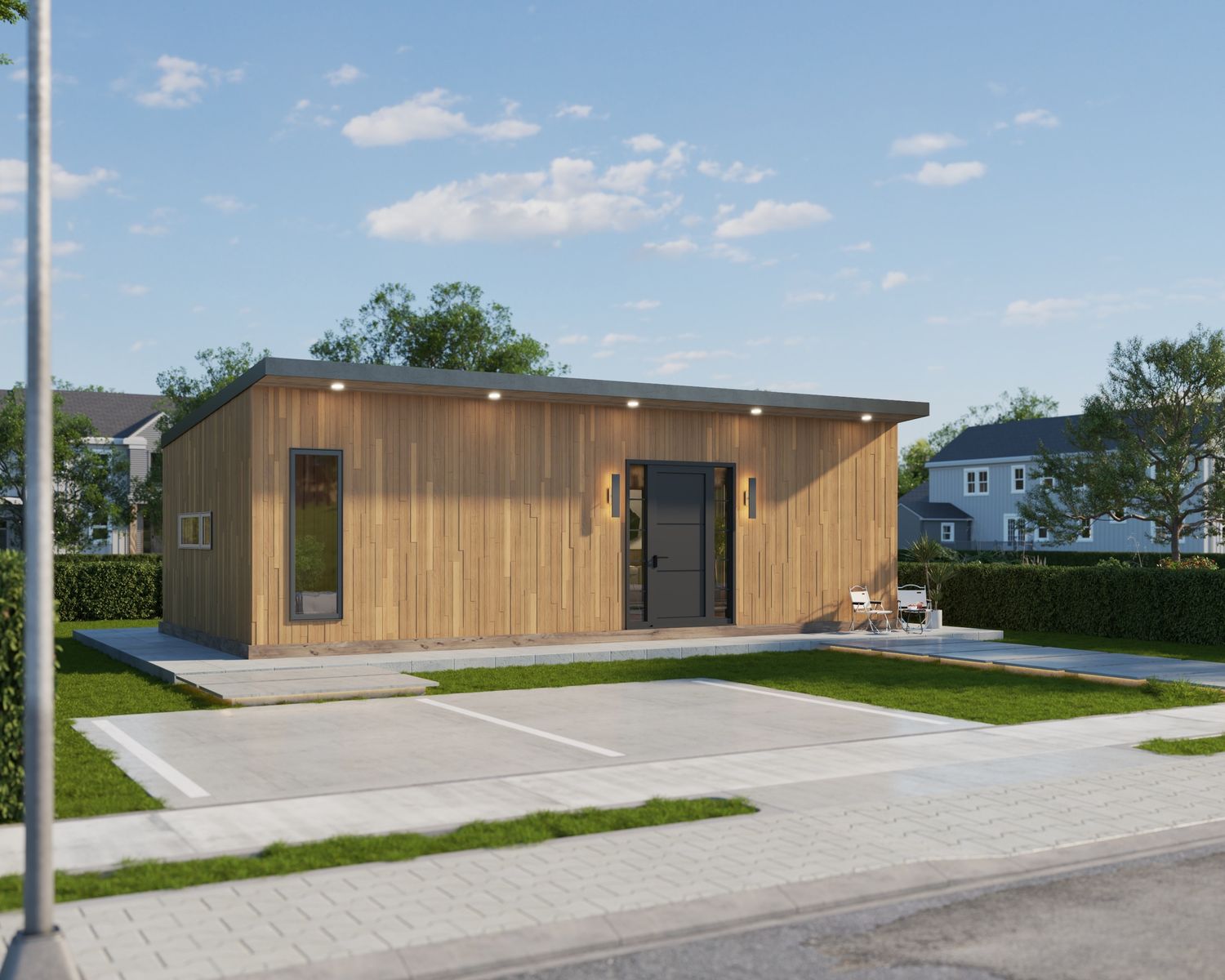 Rendu 3D d'un projet de Maisons unifamiliales près de Montréal/Laval/Longueuil (Grand Montréal) de PakVille