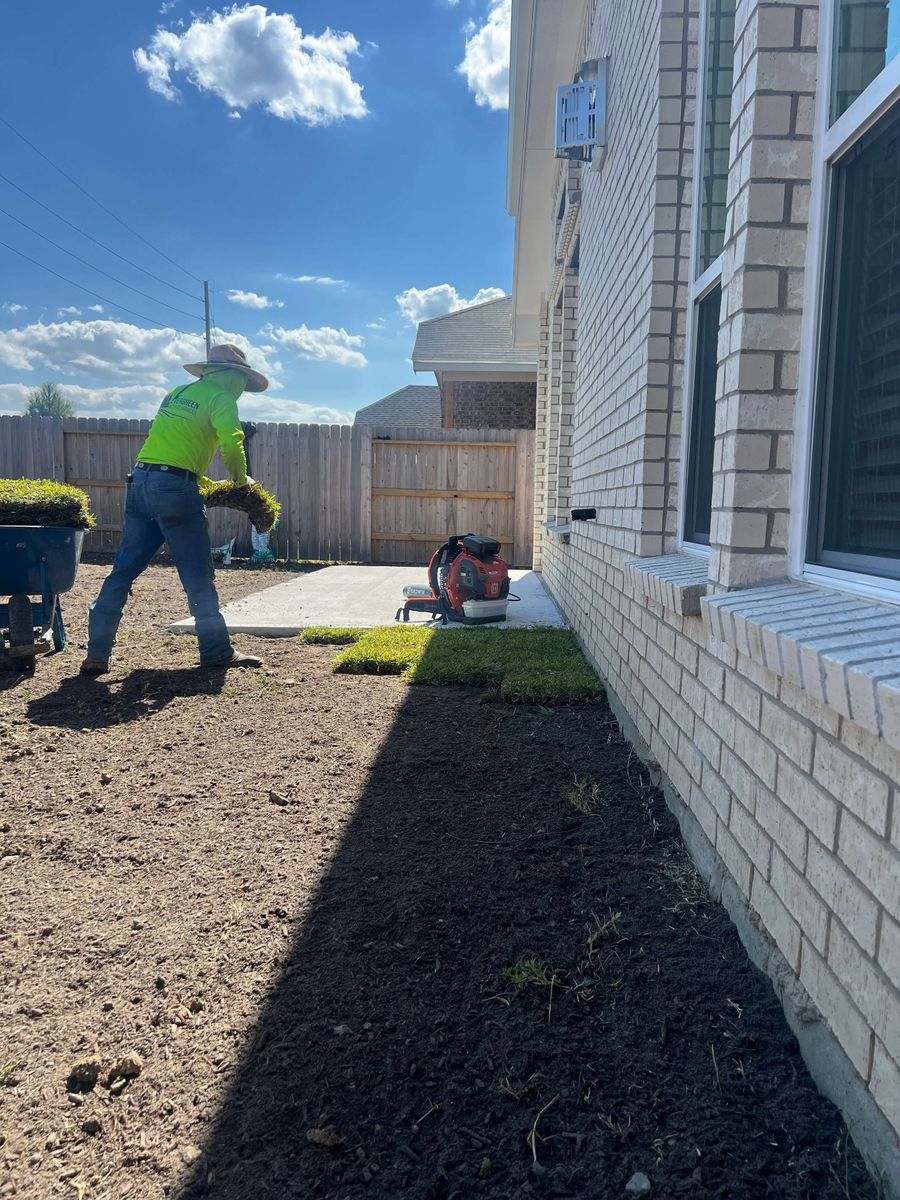  d'un projet de Pelouse écologique près de Houston de Evergreen Outdoor Services, LLC