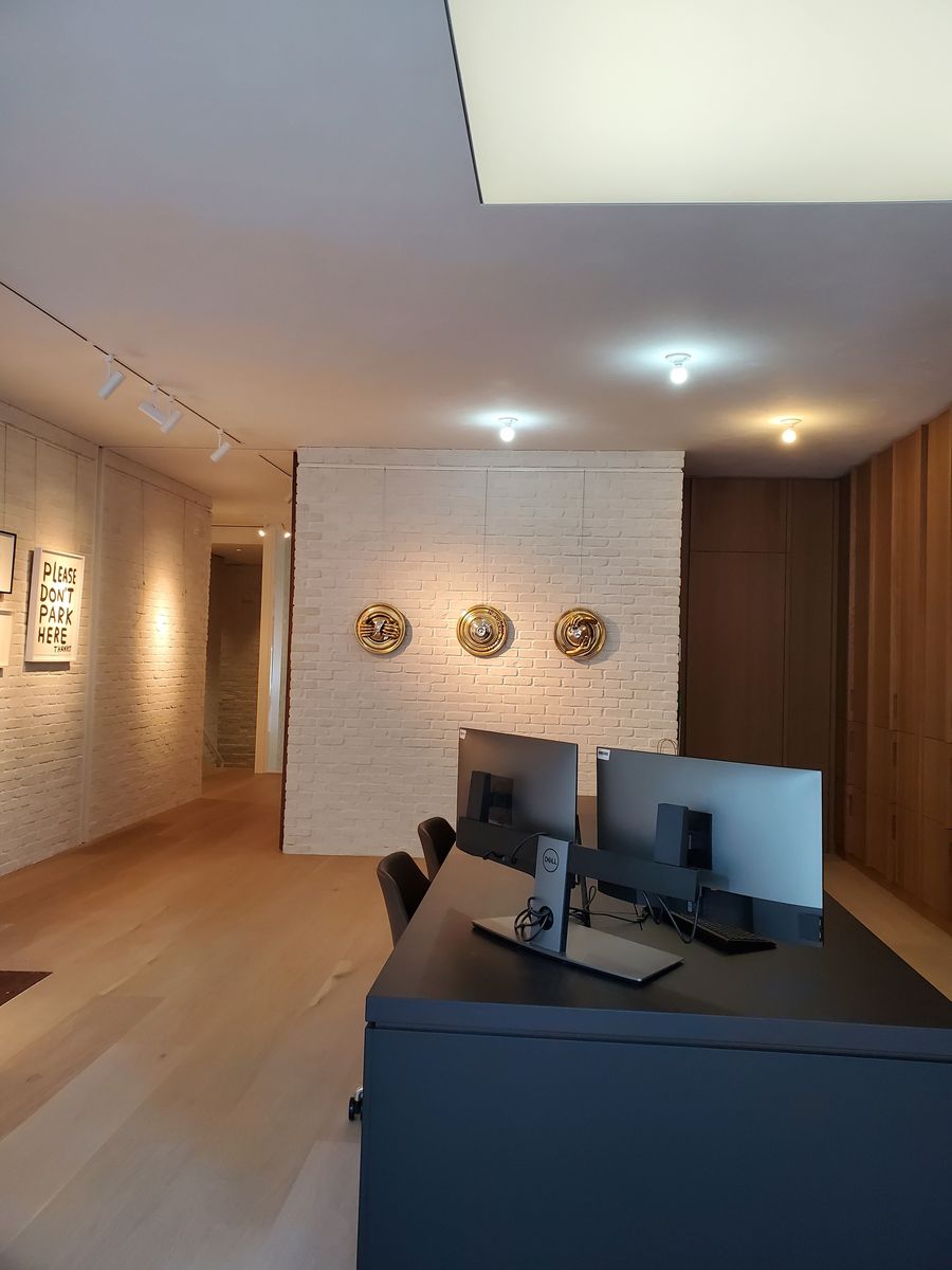 Home Office from a Lime finish project near Montreal (Greater Montreal) by Distribution Tockay inc.