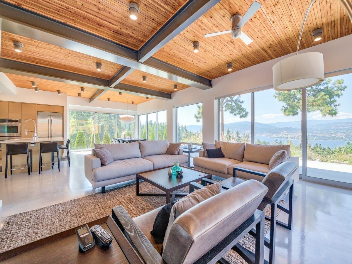 Living Room from a Prefab and Modular Houses project near Vancouver (Greater Vancouver) by Built Prefab