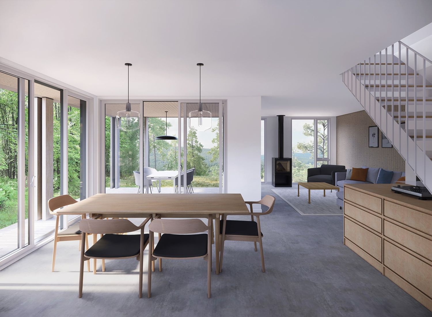Rendu 3D d'un projet de Développements immobiliers près de Joliette (Lanaudière) de Belvedair