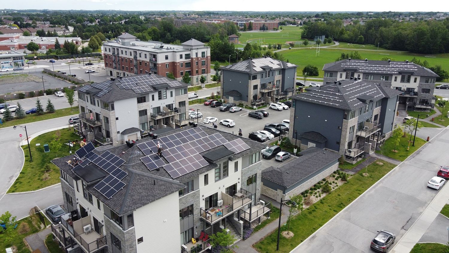  from a Photovoltaic Solar Panels project near Ottawa by FIG Solar