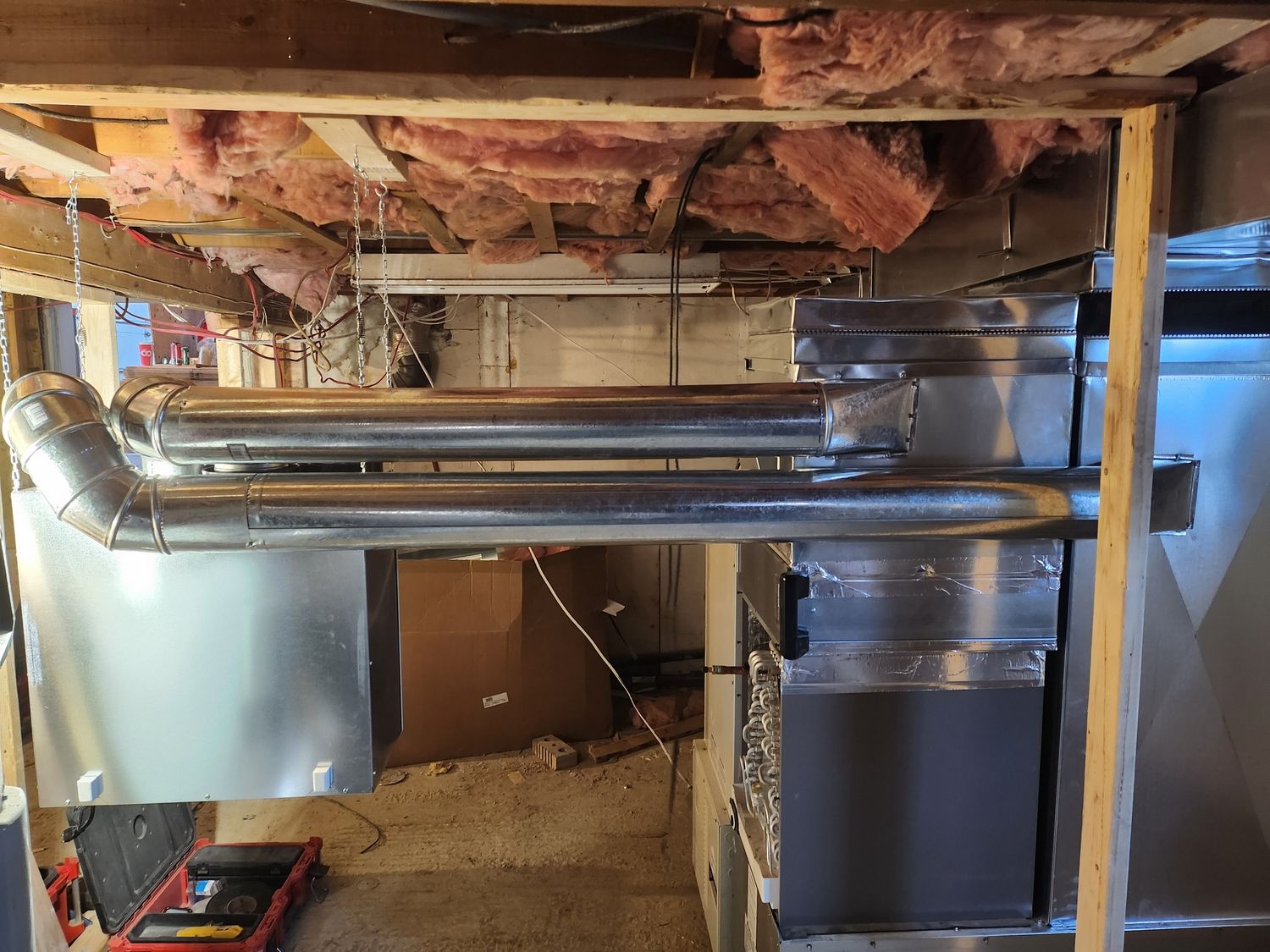 Mechanical Room from a Mechanical Systems project near Montreal (Greater Montreal) by DB climatisation