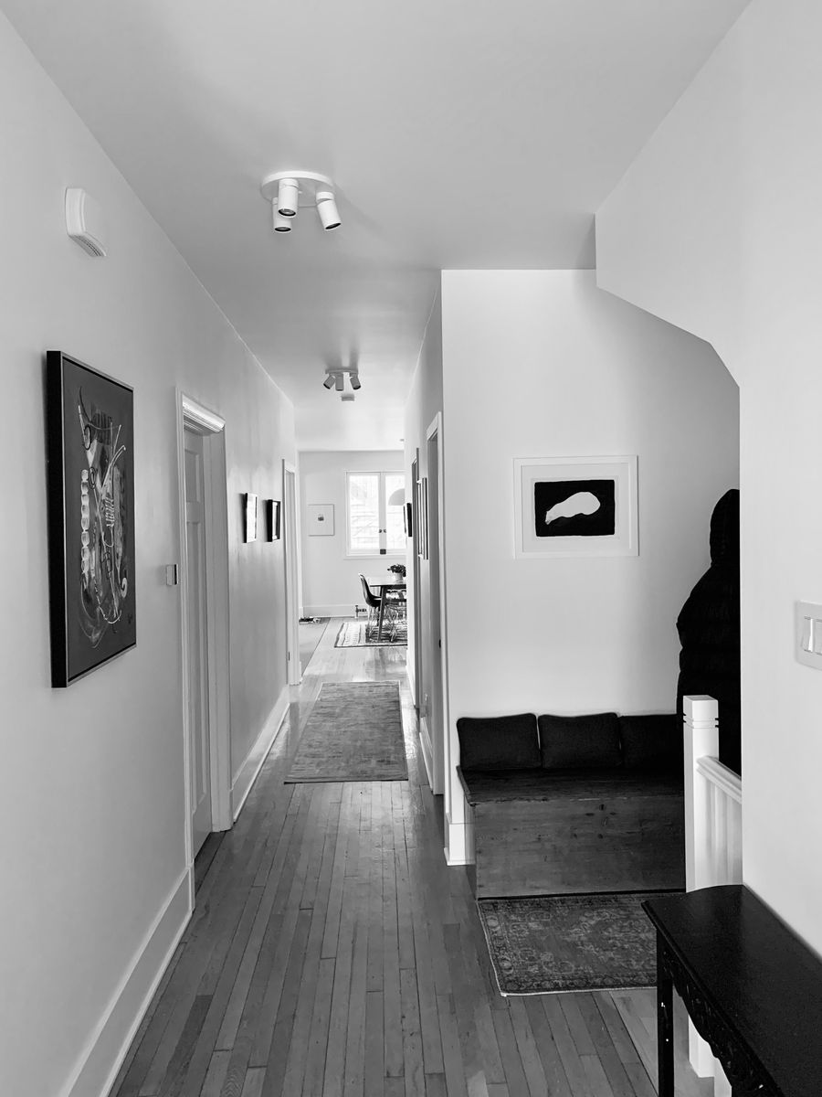 Hall from a Condos, apartments project near Montreal (Greater Montreal) by Charles-Antoine Roy, Architecte