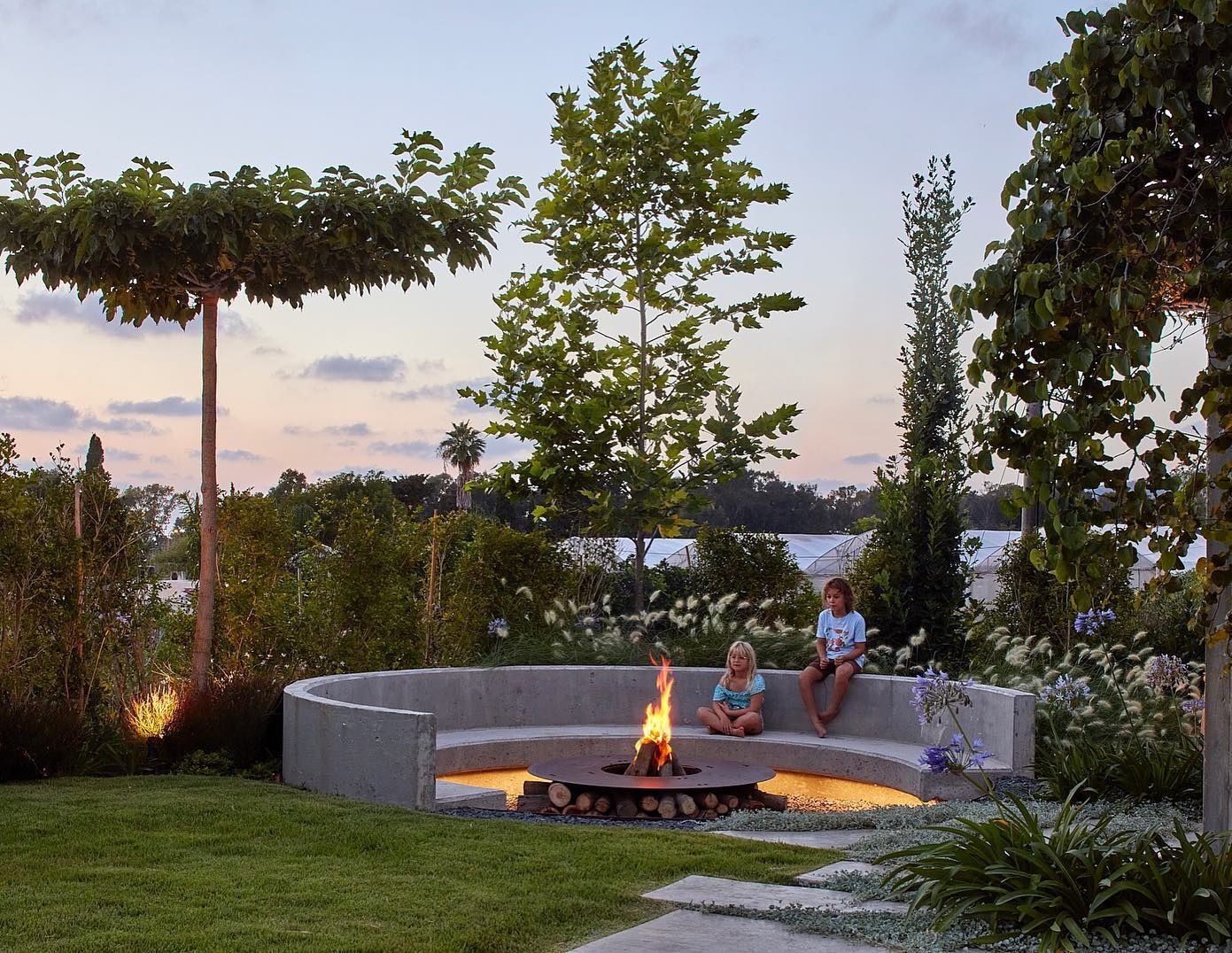 Backyard from a Architectural photography project near Los Angeles - Long Beach - Anaheim by Studio Shai Gil
