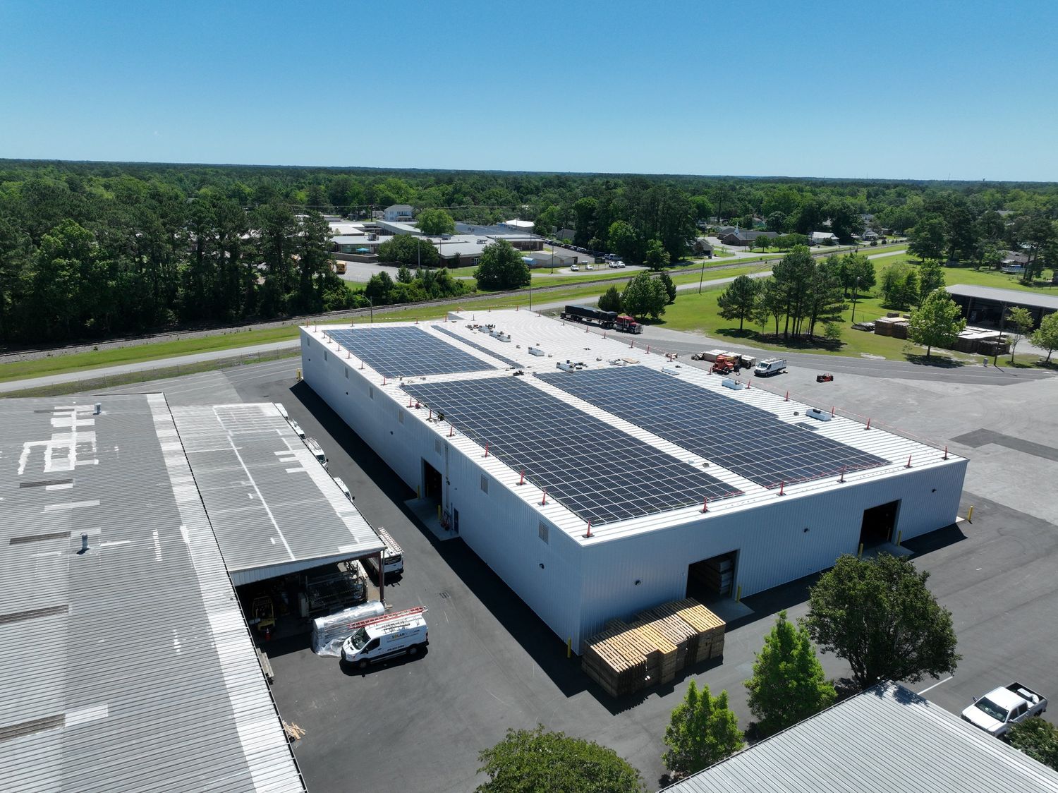  from a Photovoltaic Solar Panels project near Jacksonville by NC Solar Now