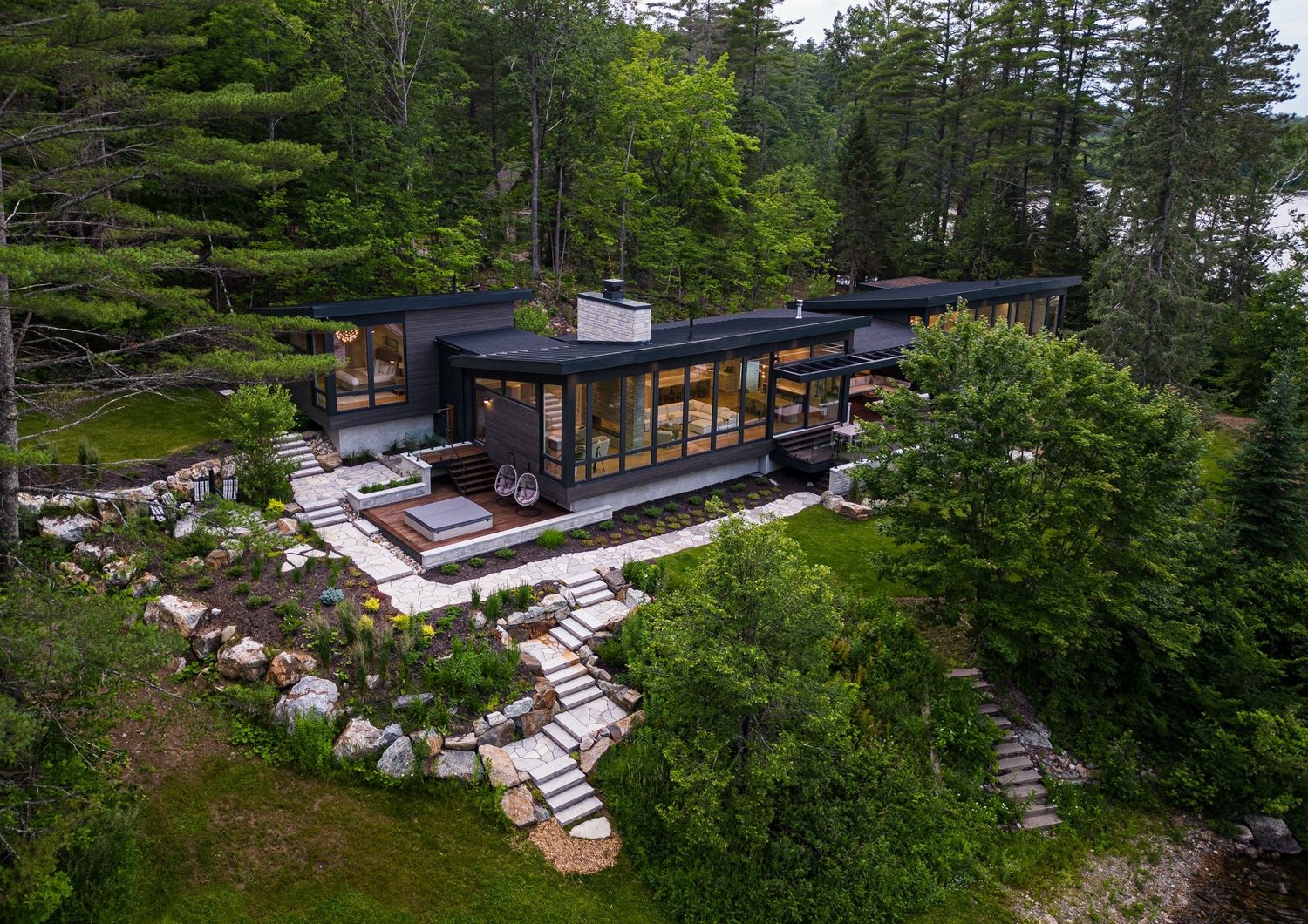  from a Single family homes project near Gatineau (Outaouais) by Simmonds Architecture